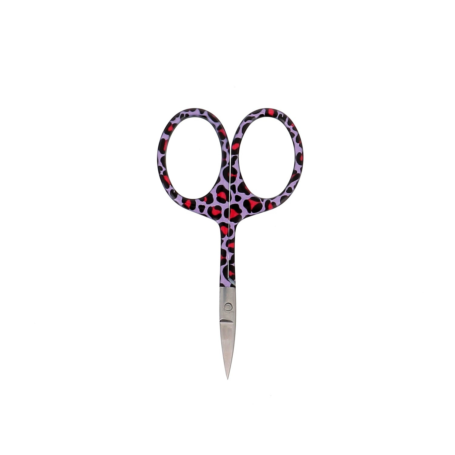 Bohin Ciseaux broderie Pop Léopard 9 cm Fuchsia/orange fils