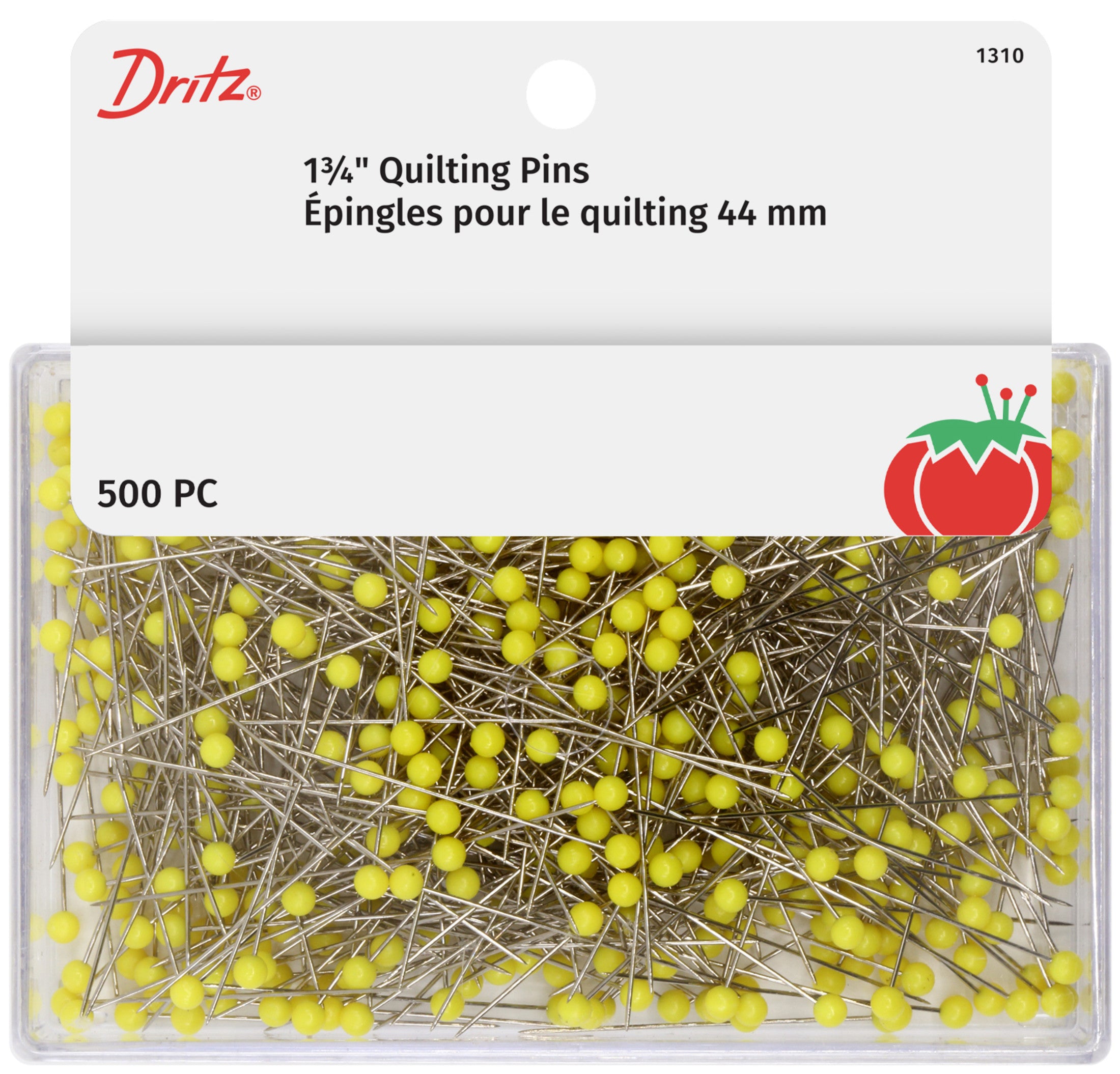 Dritz Quilting épingles patchwork 44 mm jaunes 175 pcs