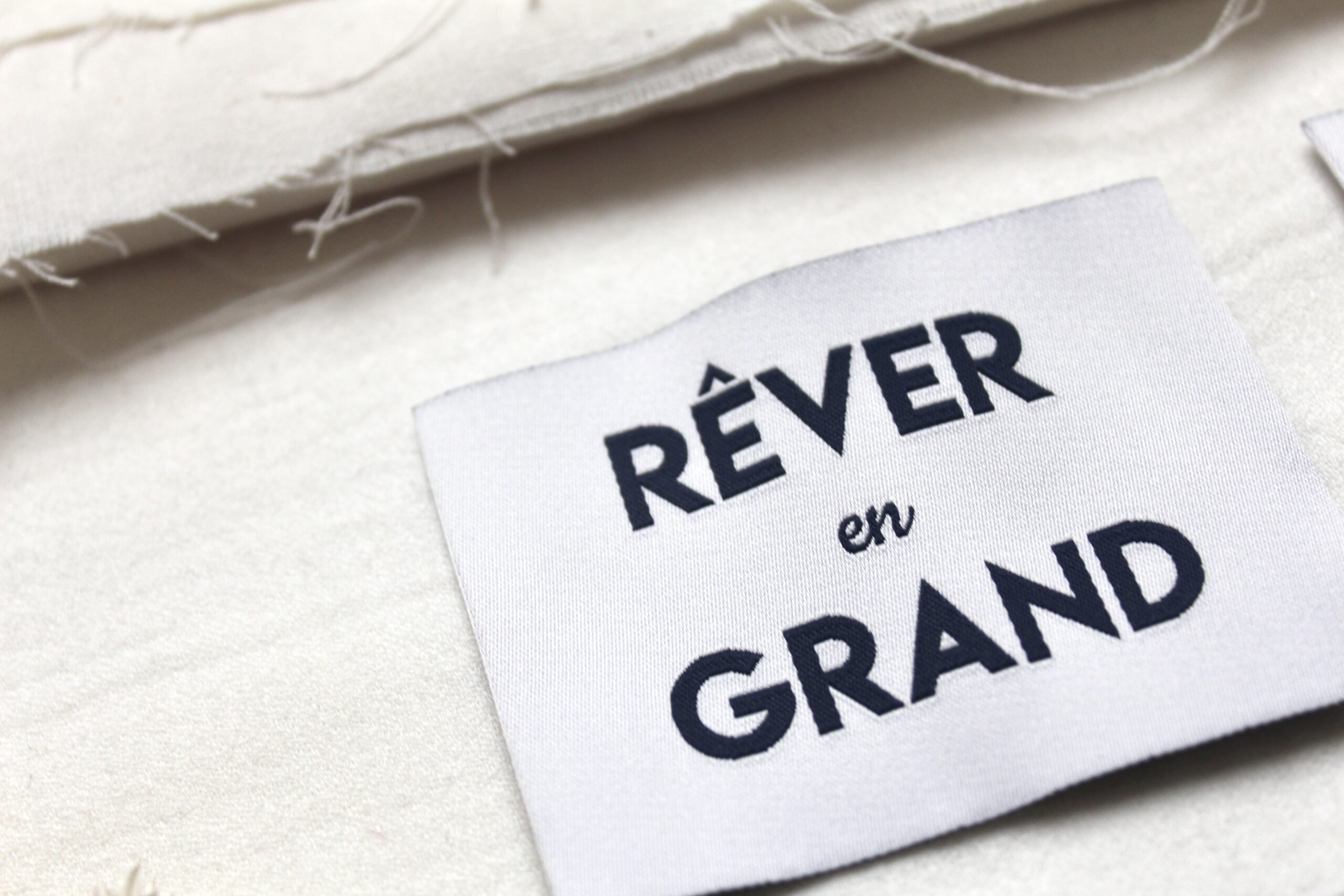 La Petite Maison Couture Rêver en grand Marine x4 étiquette XL