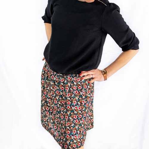 Kitac Jupe Kate kit couture femme viscose élastique