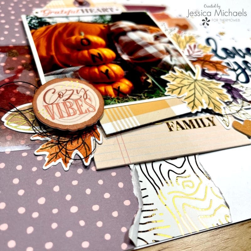Deco Foil Toner Card Fronts Against the Grain 8 feuilles