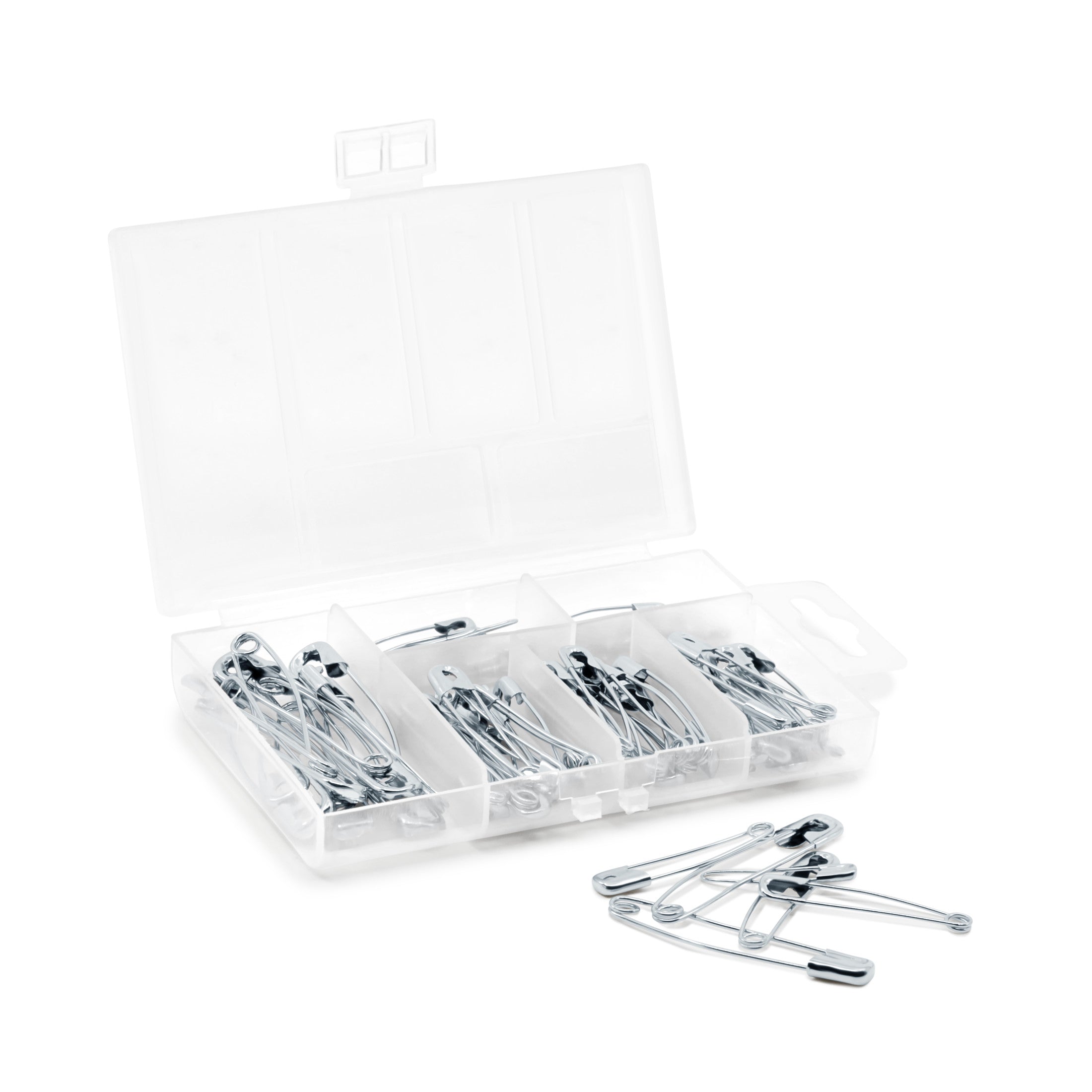 Dritz épingles sûreté courbes 90 pc + boîte