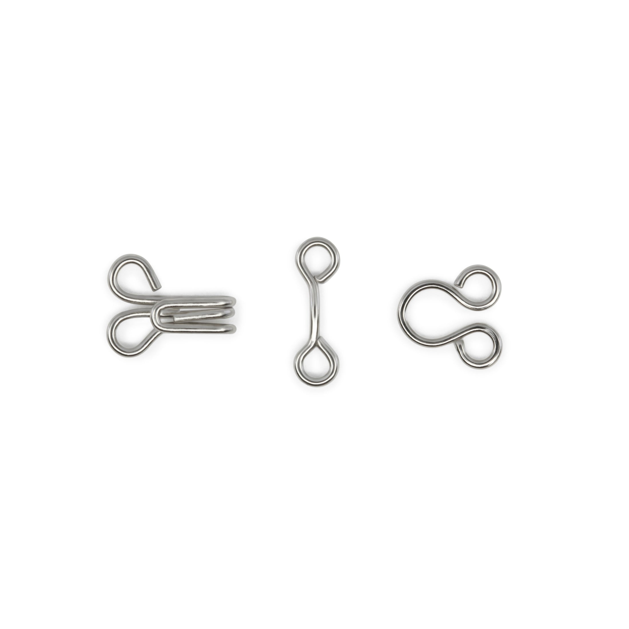 Dritz Fasteners agrafes crochets et yeux nickel 96 sets