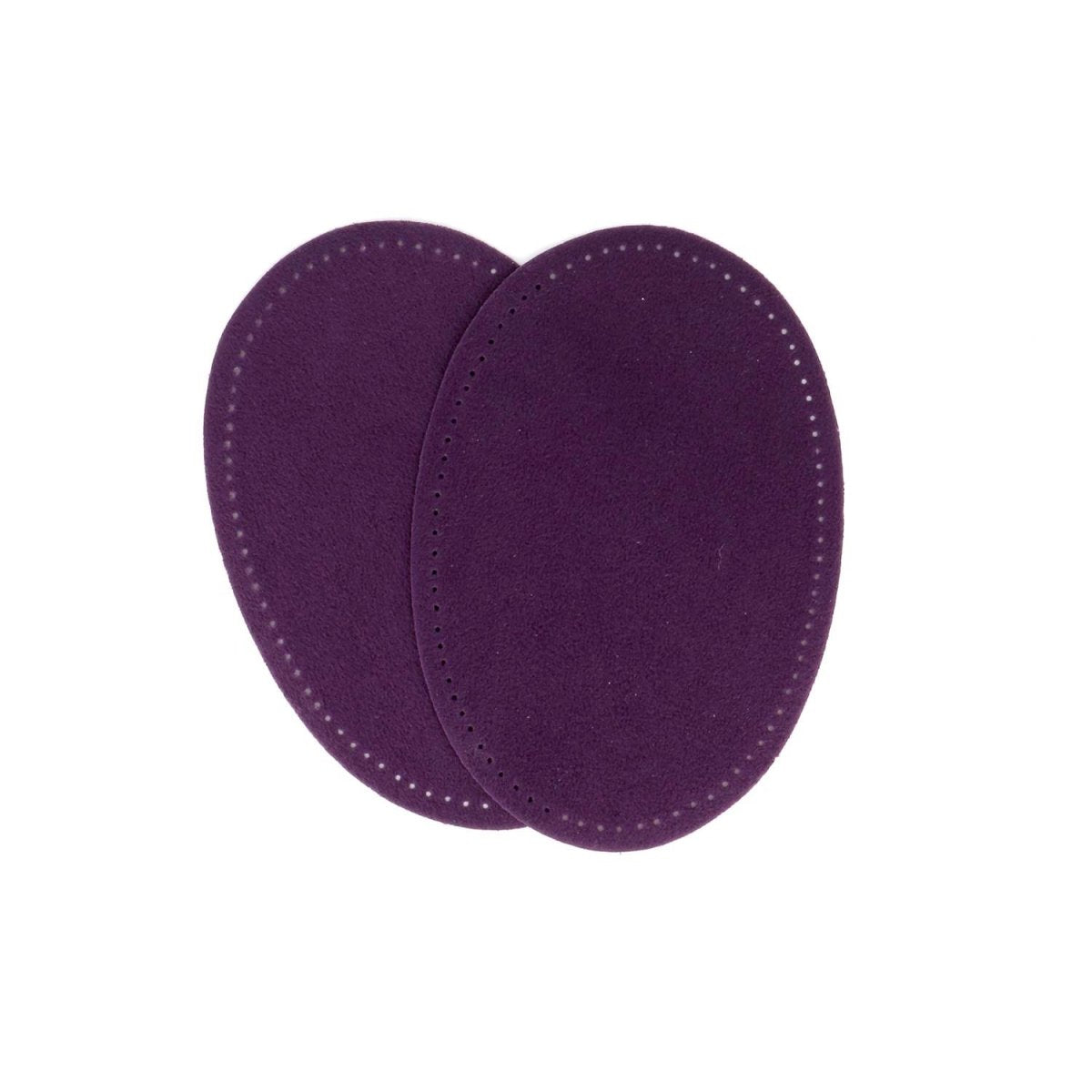 Bohin Renforts coudes genoux thermocollant suédine bleu canard
