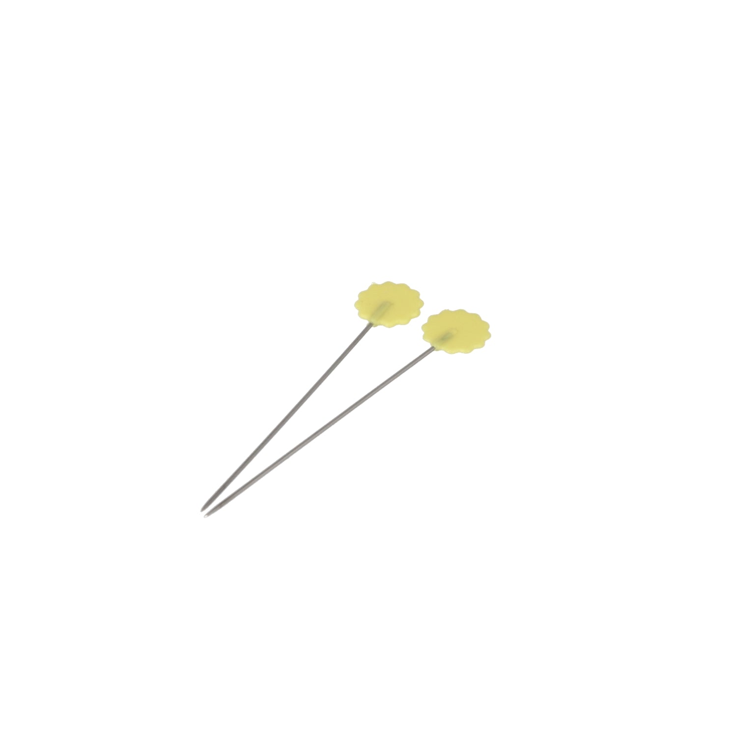 Bohin Épingles tête fleur jaune épingles couture 50 mm x50