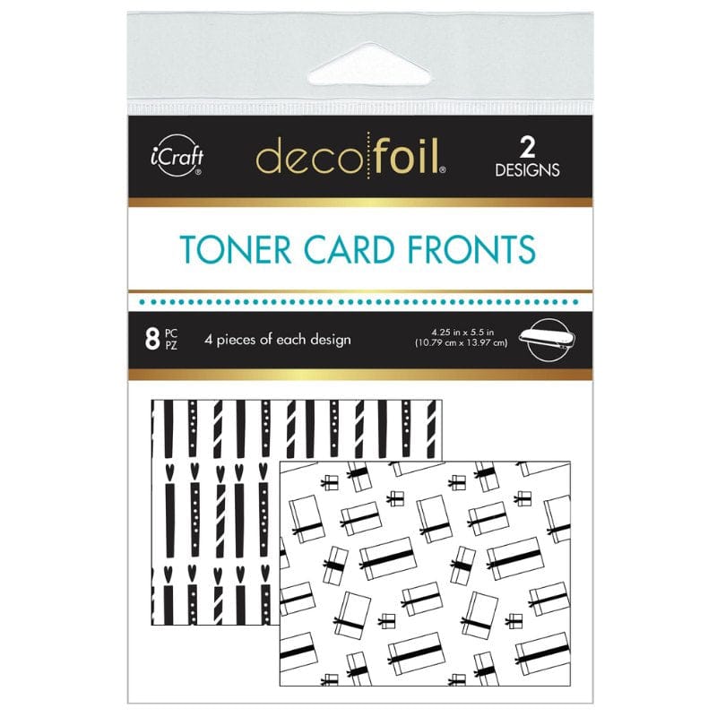 HeatnBond Deco Foil Birthday Wish cartes toner x8 A2