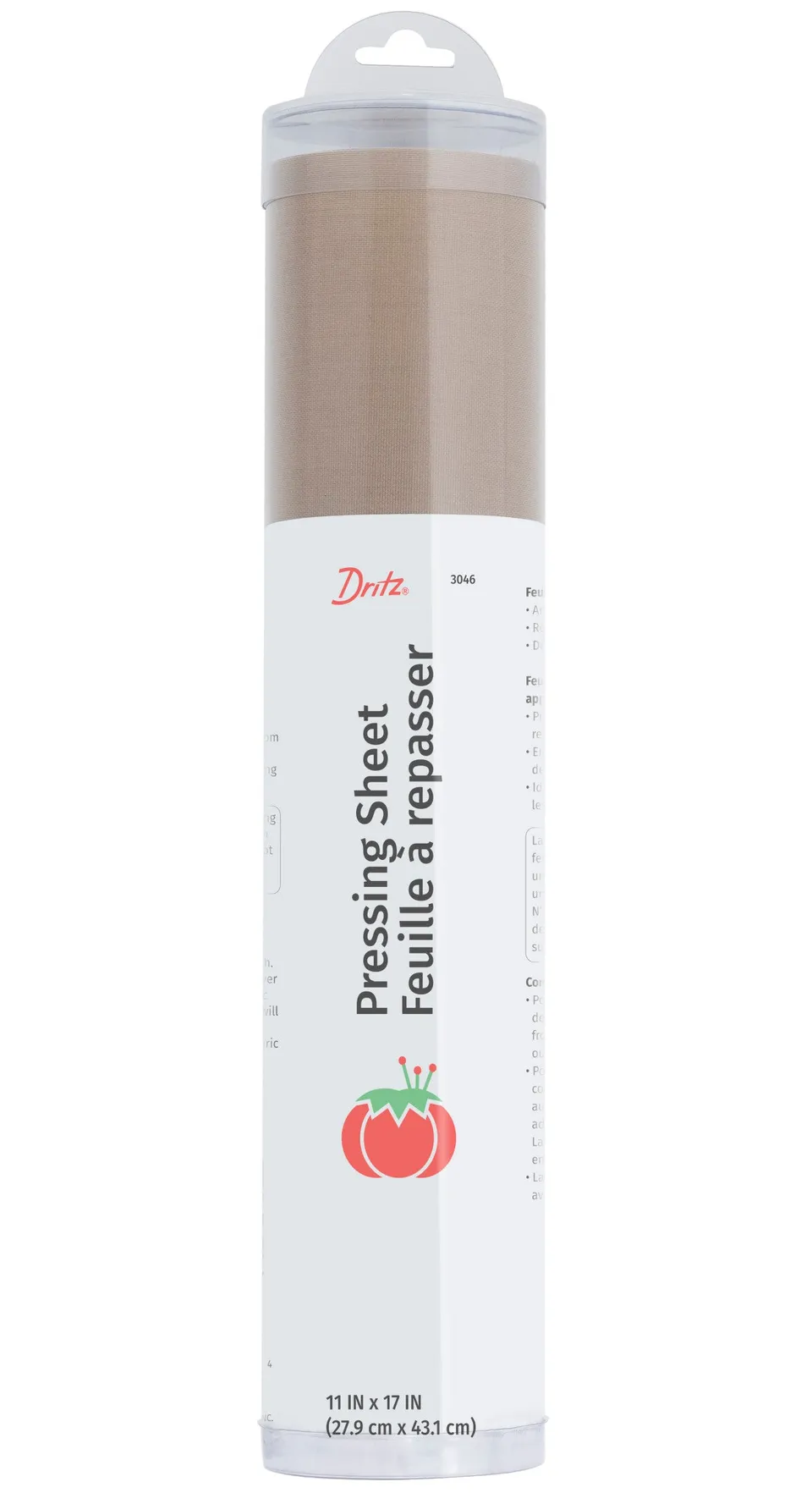 Dritz 3046 Feuille Repassage Antiadhésive 28x43
