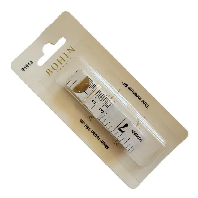 Bohin Mètre ruban couture souple cm pouces