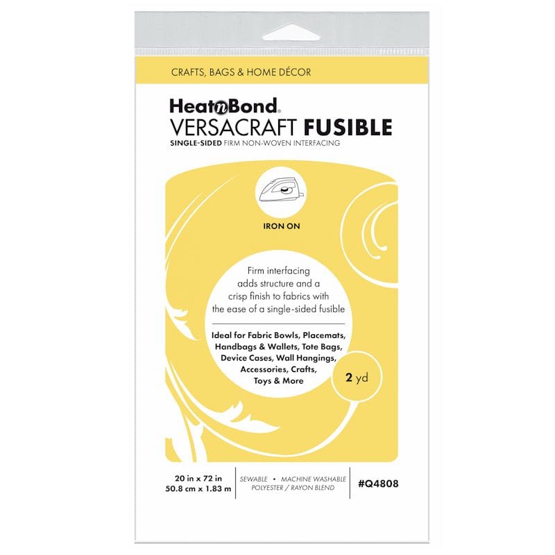 HeatnBond VersaCraft entoilage thermocollant blanc 50cm x 1,8m