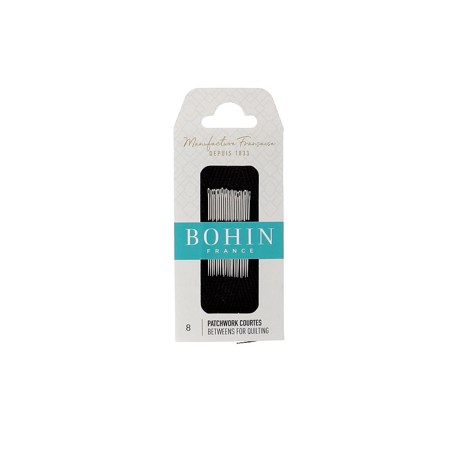 Bohin Aiguilles Patchwork Courtes N°7 – Aiguille Couture Main