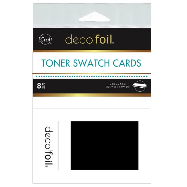 HeatnBond Deco Foil Cartes toner A2 8 cartes
