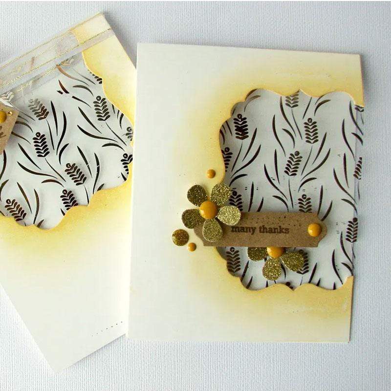 Deco Foil Clear Toner Sheets Wheat Fields 4 feuilles A4