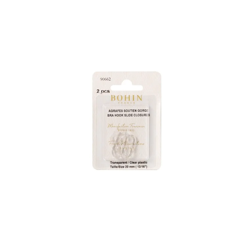 Bohin Accessoires de lingerie crochet soutien gorge 20 mm