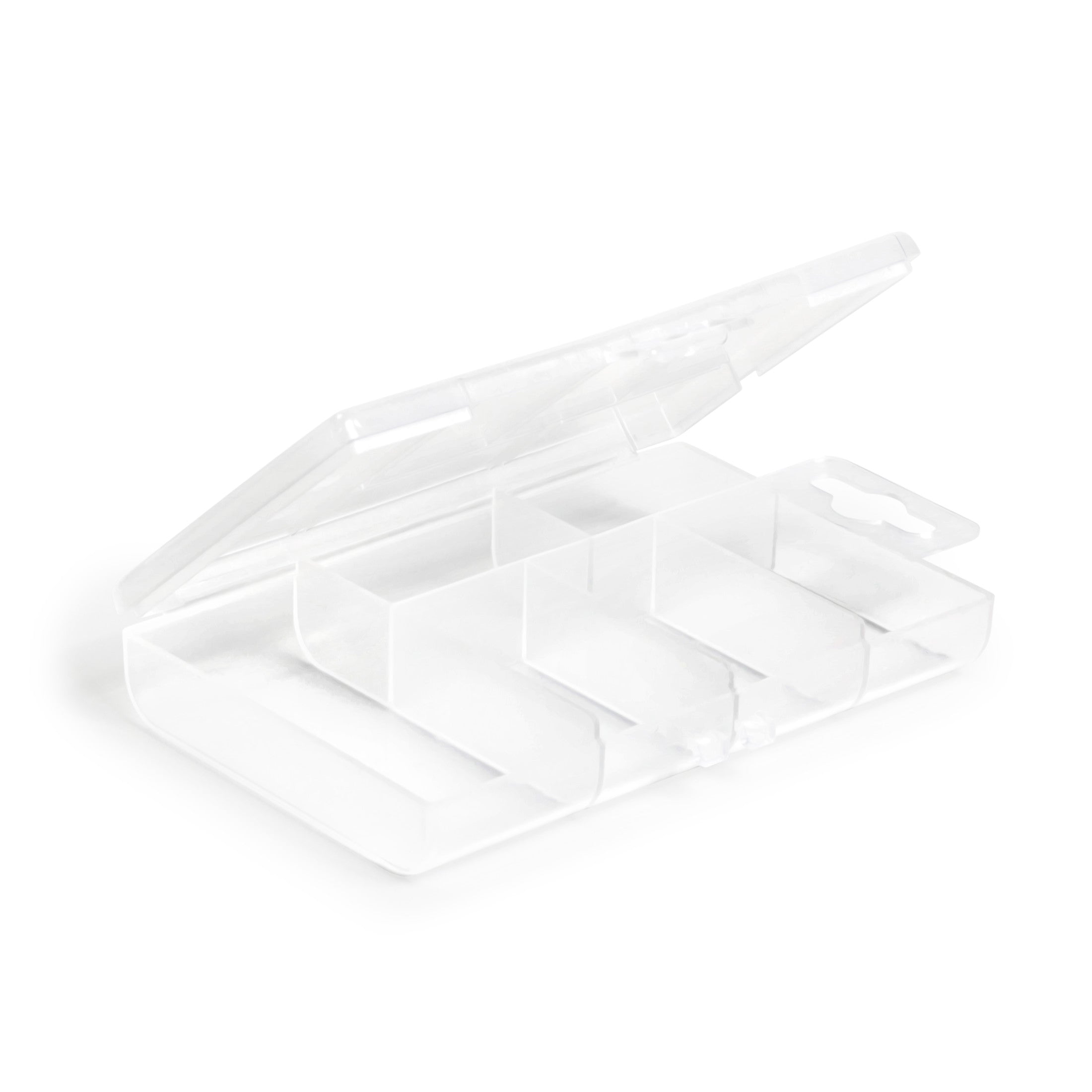 Dritz Boîte de Rangement 3x4" Plastique Transparent 6 Casiers