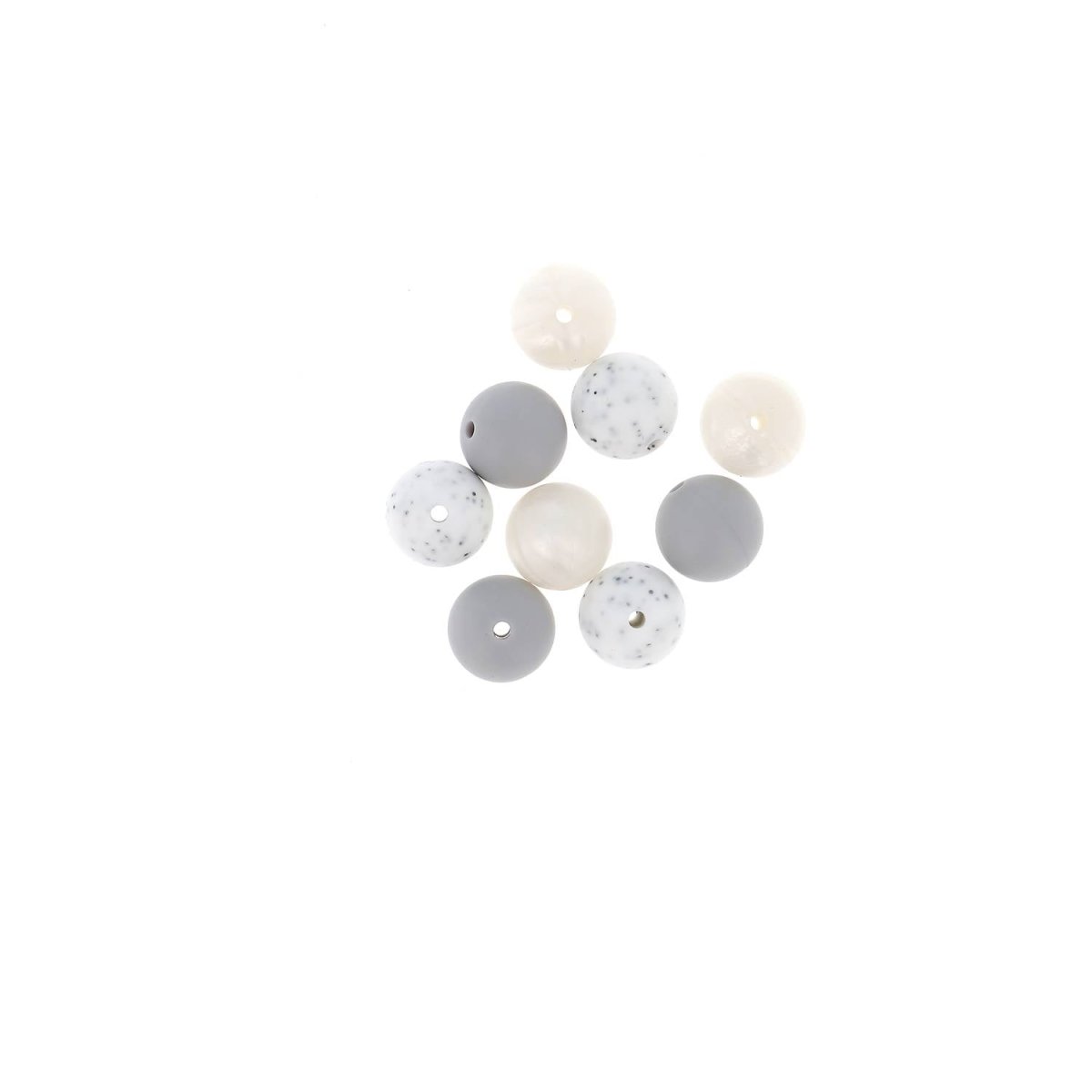 Bohin Kids Perles rondes silicone 15 mm bleu sans BPA