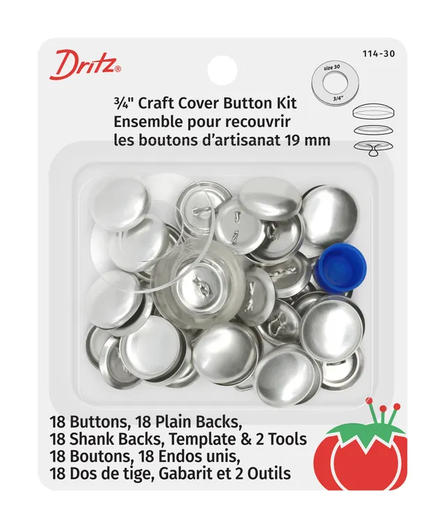 Dritz Craft kit boutons à recouvrir 3 tailles