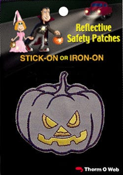 HeatnBond patch Halloween réfléchissant citrouille