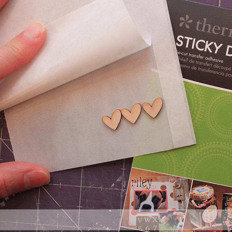 HeatnBond iCraft Sticky Dots feuille adhésive 12 feuilles permanente