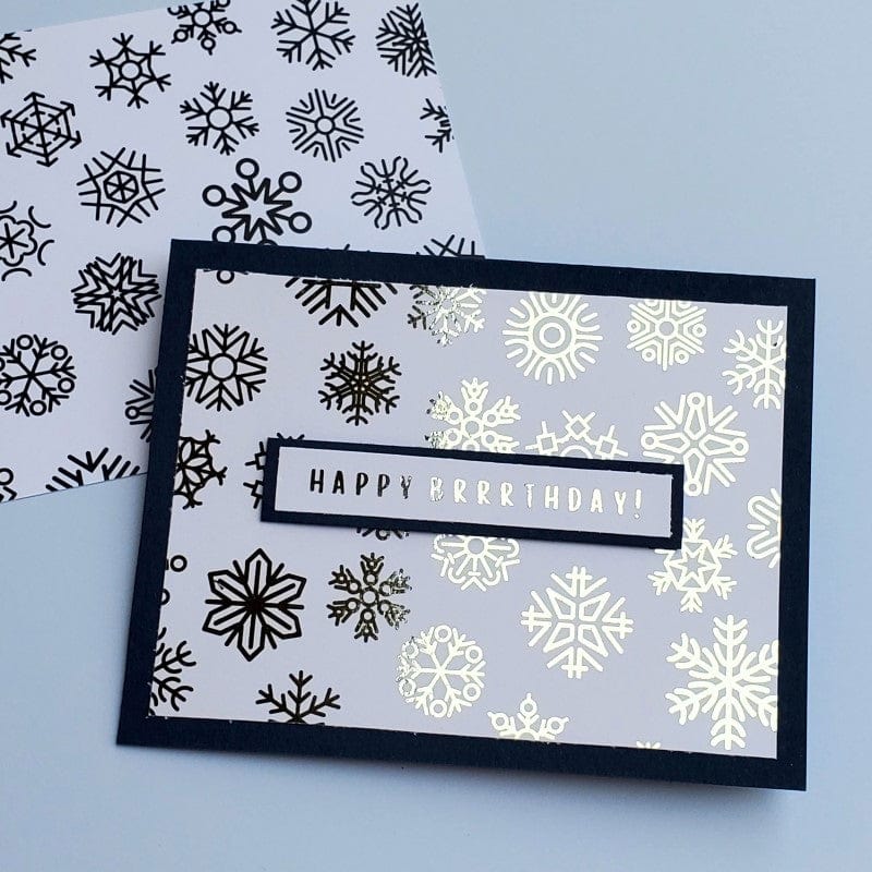 HeatnBond Deco Foil Merry Moments cartes toner x8 A2
