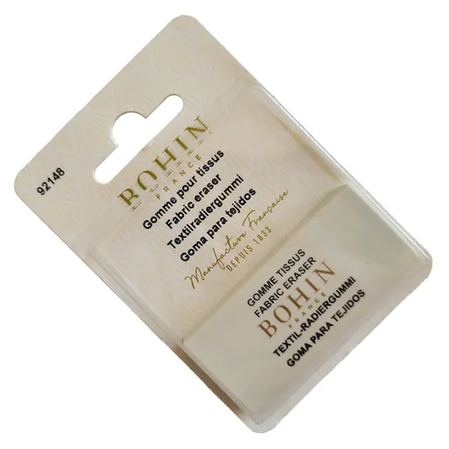 Kitac Matériel couture Gomme à tissu Bohin traces craie