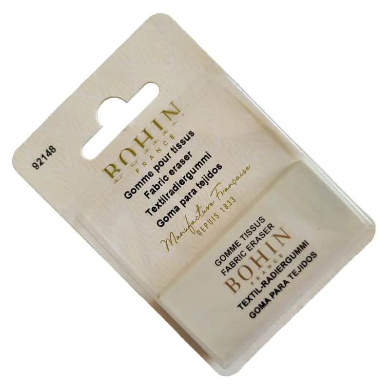Kitac Matériel couture Gomme à tissu Bohin traces craie