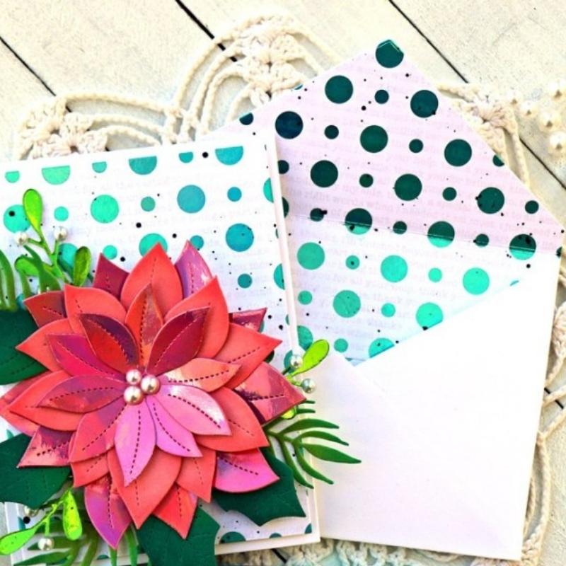 HeatnBond Deco Foil feuilles toner Lots of Dots A2 x8