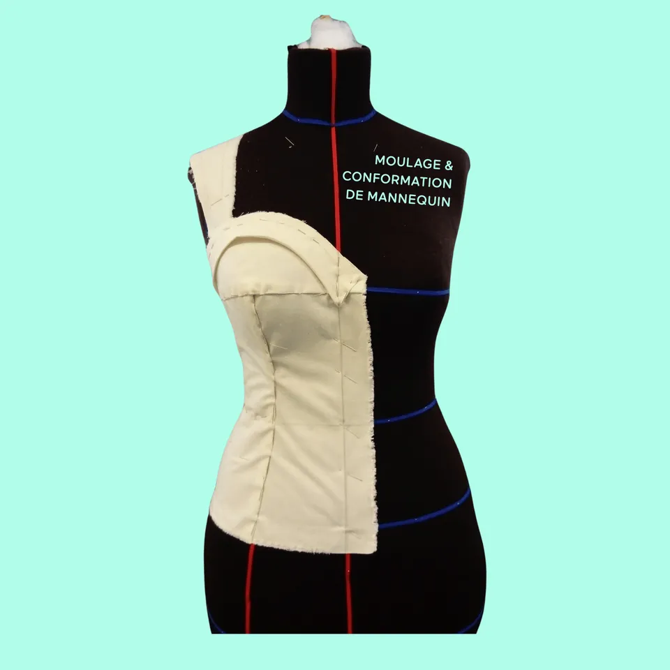 La Textilerie Modélisme cycle moulage mannequin cours tissu