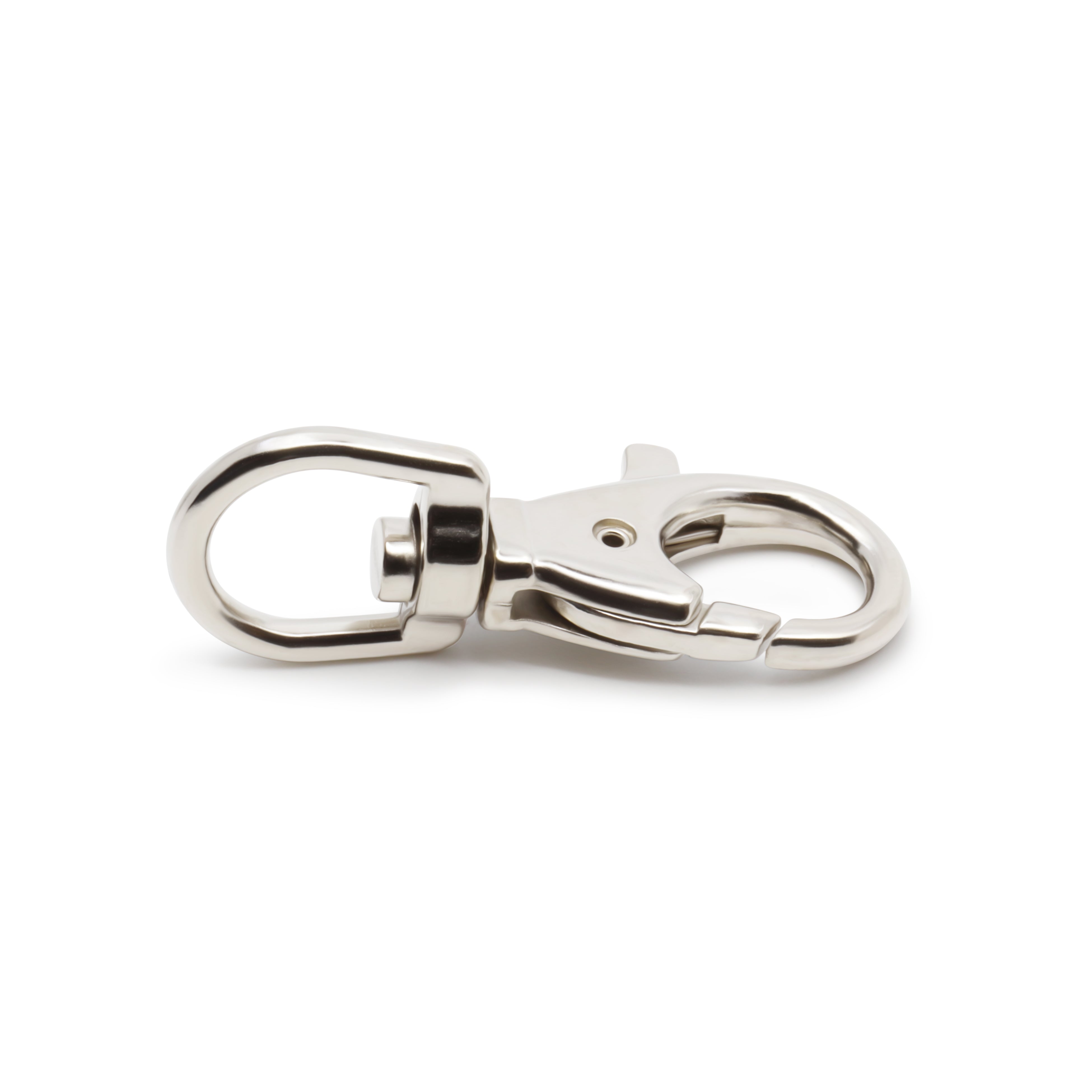 Dritz Mousquetons Pivotants Nickel 12 pc 63 mm