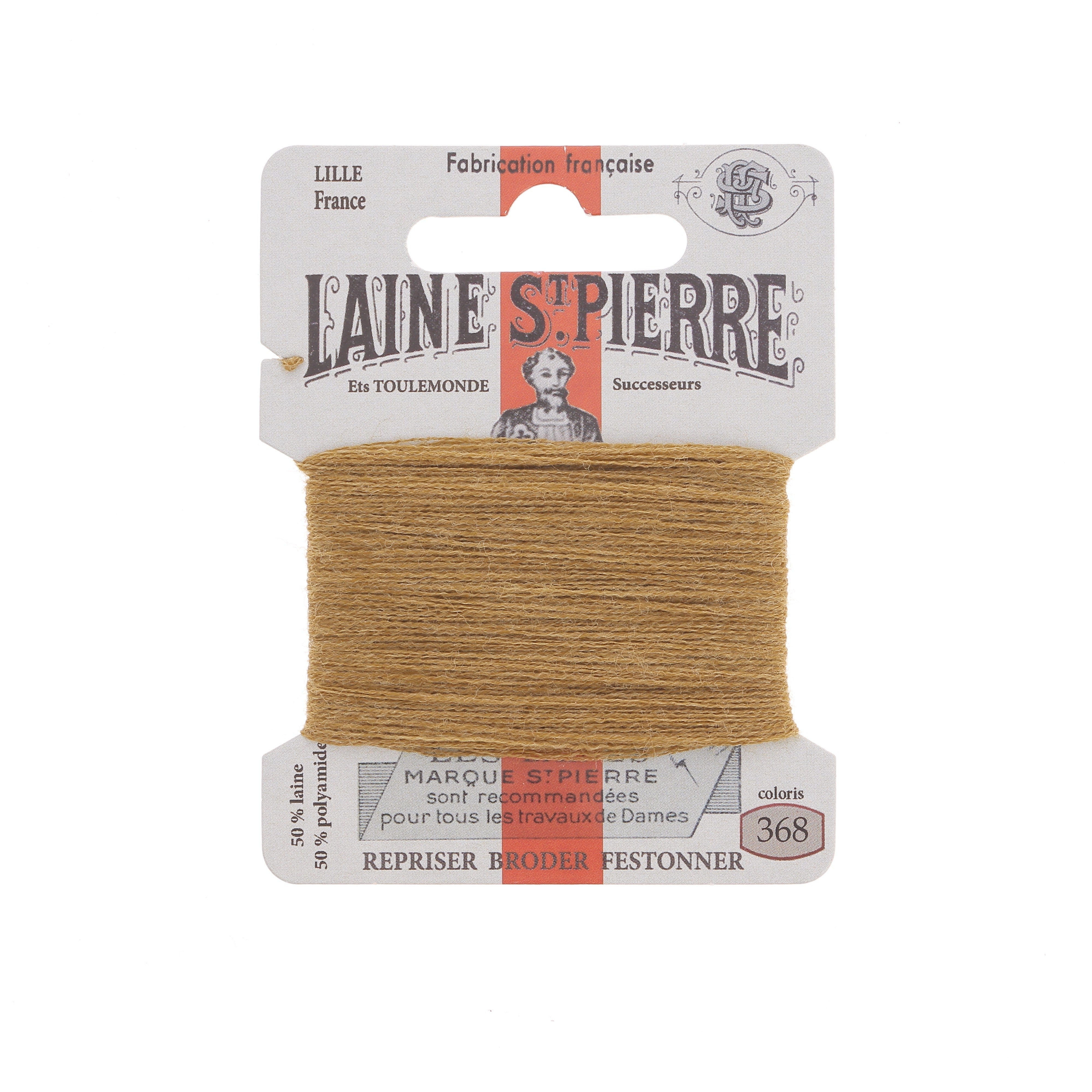 Bohin Fils Fil à broder Laine St Pierre beige normal 310