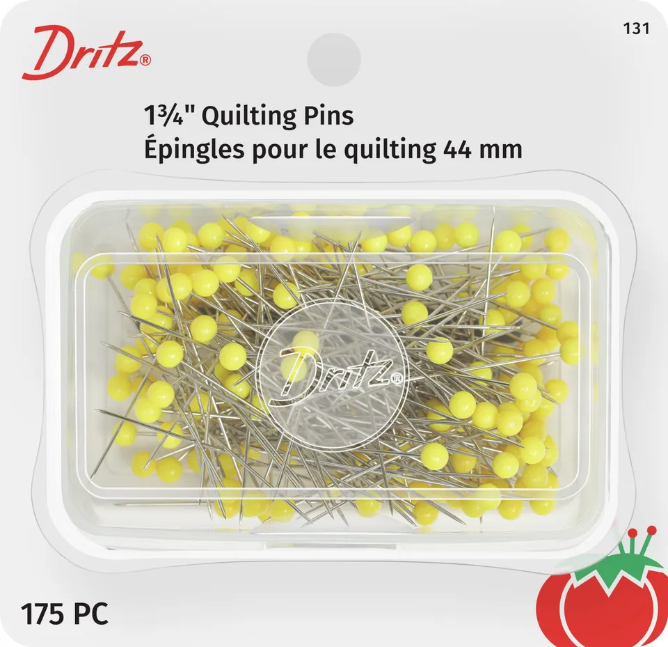 Dritz Quilting épingles patchwork 44 mm jaunes 175 pcs