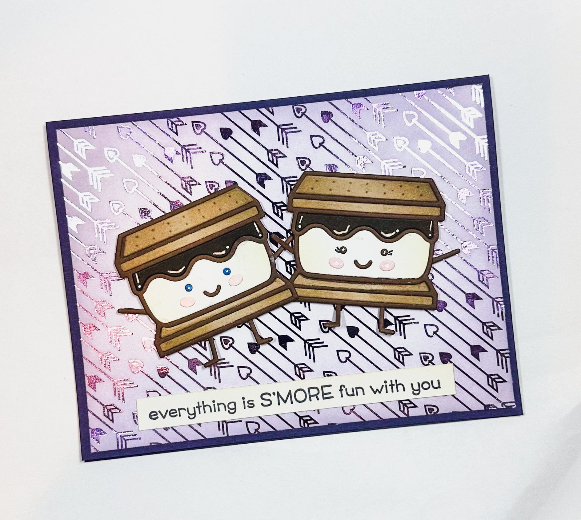 HeatnBond Deco Foil carte toner Cupid's Arrow 8 feuilles