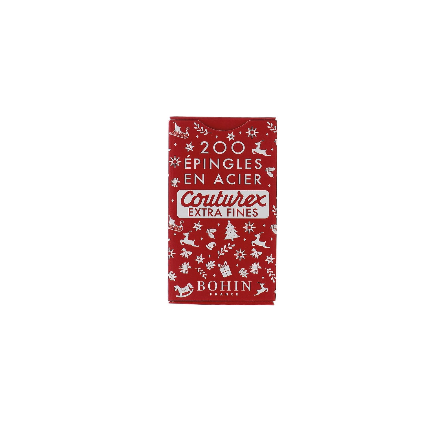 Bohin épingles extra-fines EC4 N°4 Noël Sucre candy