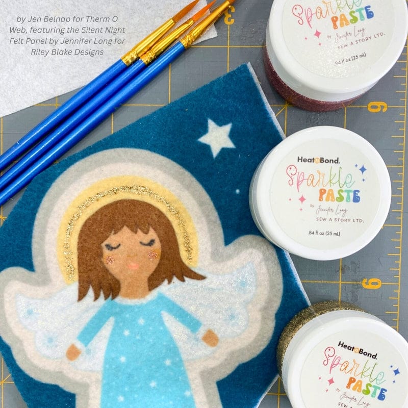 HeatnBond Sew a Story Silent Night pochoir 15x15 cm