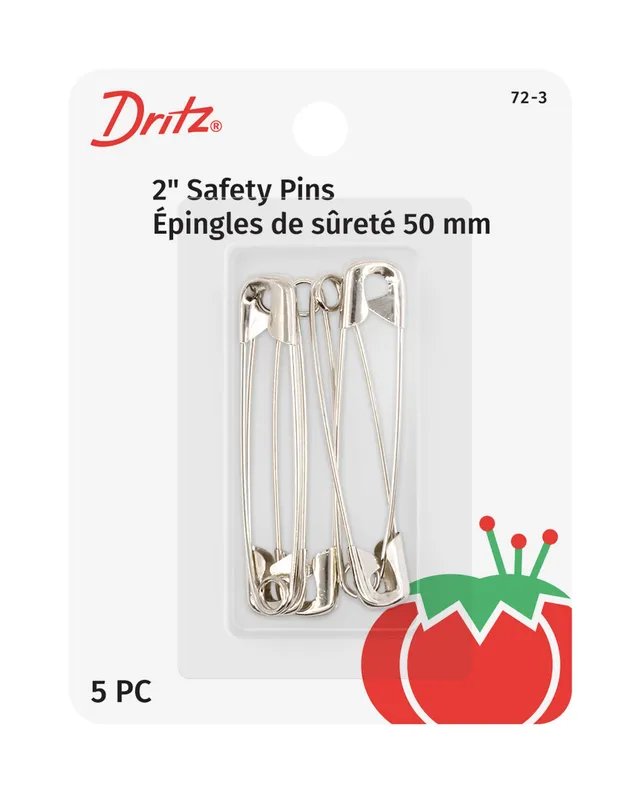 Dritz Epingles de sûreté nickel 50 mm 5 pcs quilt