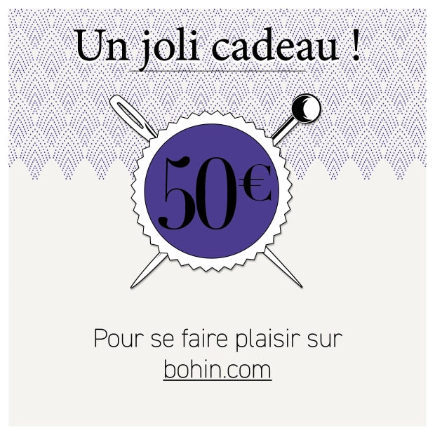 Bohin Carte cadeau mercerie couture 10,00 €