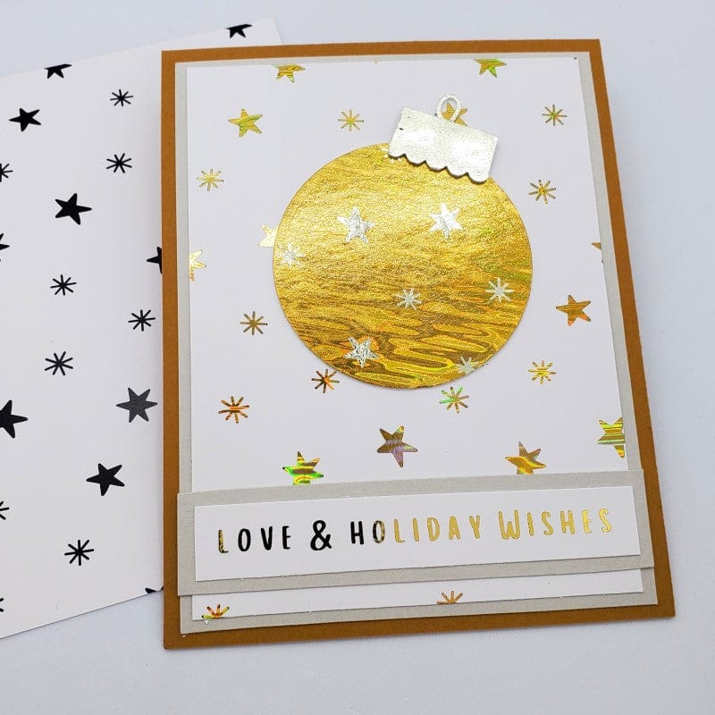 HeatnBond Deco Foil feuille transfert Firelight 15x15 cm x12