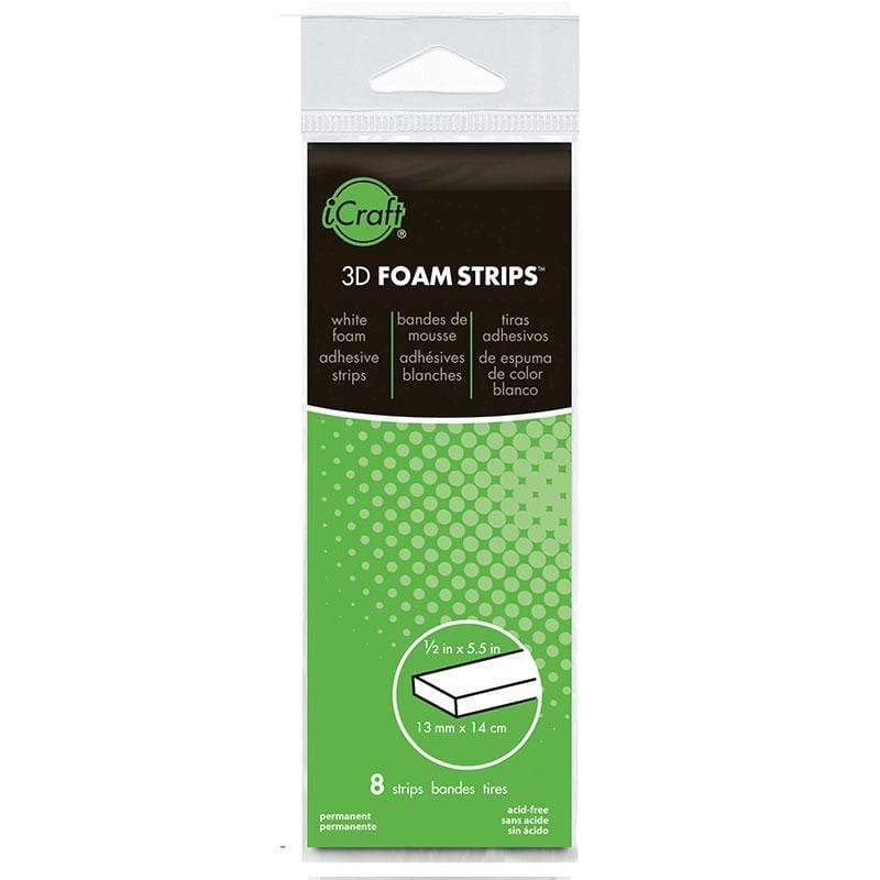 HeatnBond iCraft 3D bandes mousse adhésive blanc 8 pièces