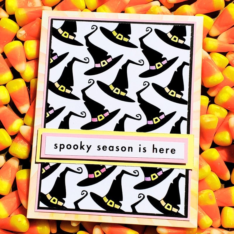 Deco Foil Toner Card Haunted cartes halloween A2 x8