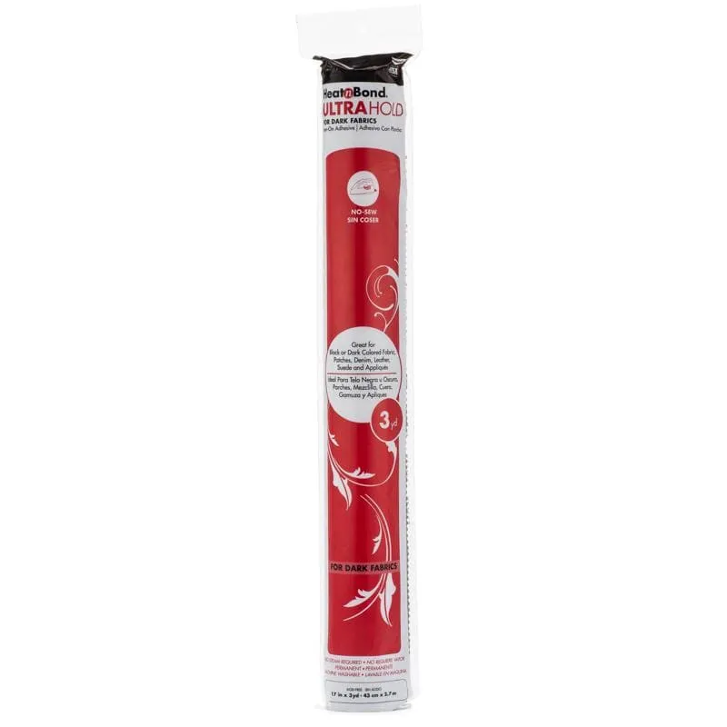 HeatnBond UltraHold thermocollant tissu foncé 43cm x 2,74m