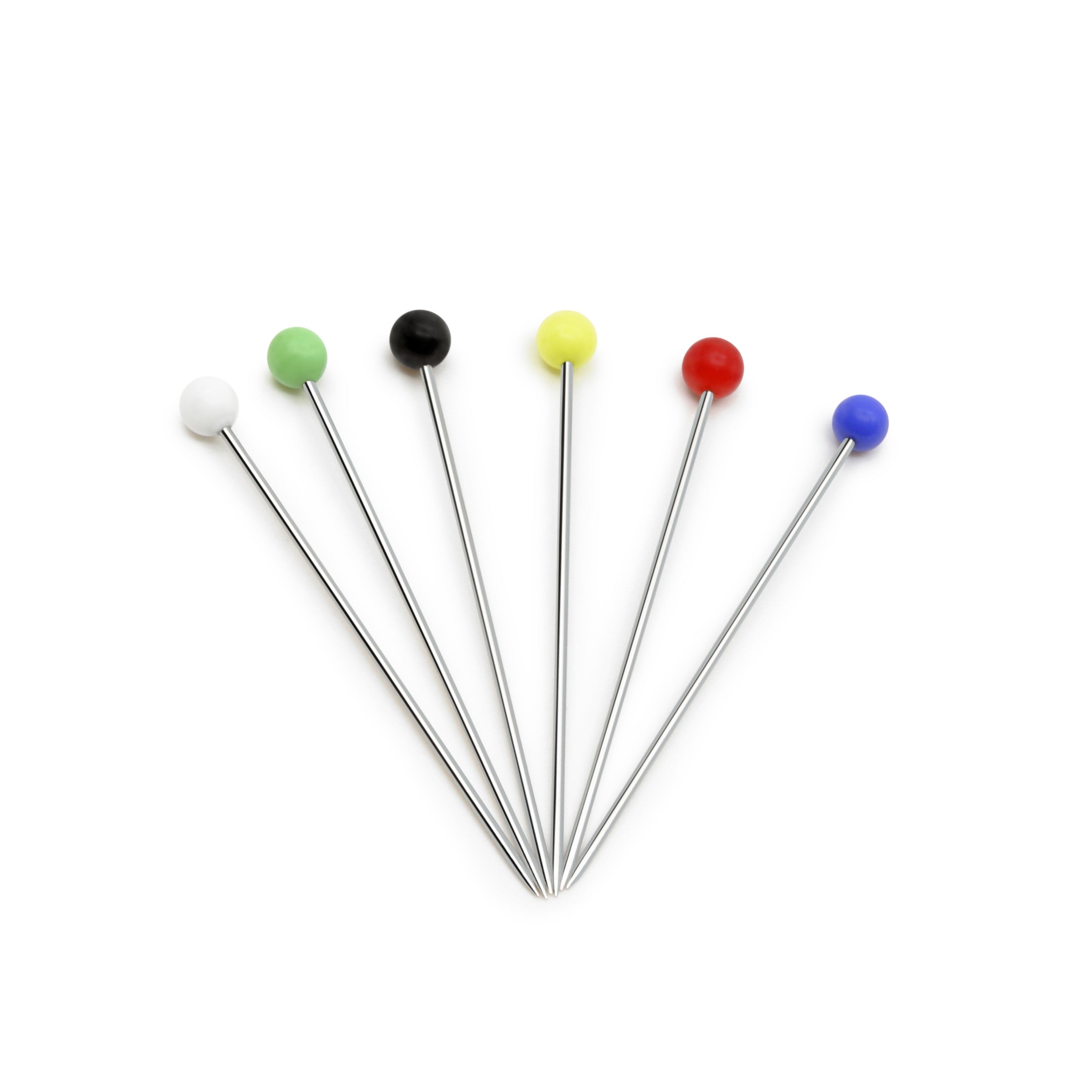 Dritz Glass Head Épingles tête verre 32 mm x100 tissu fin