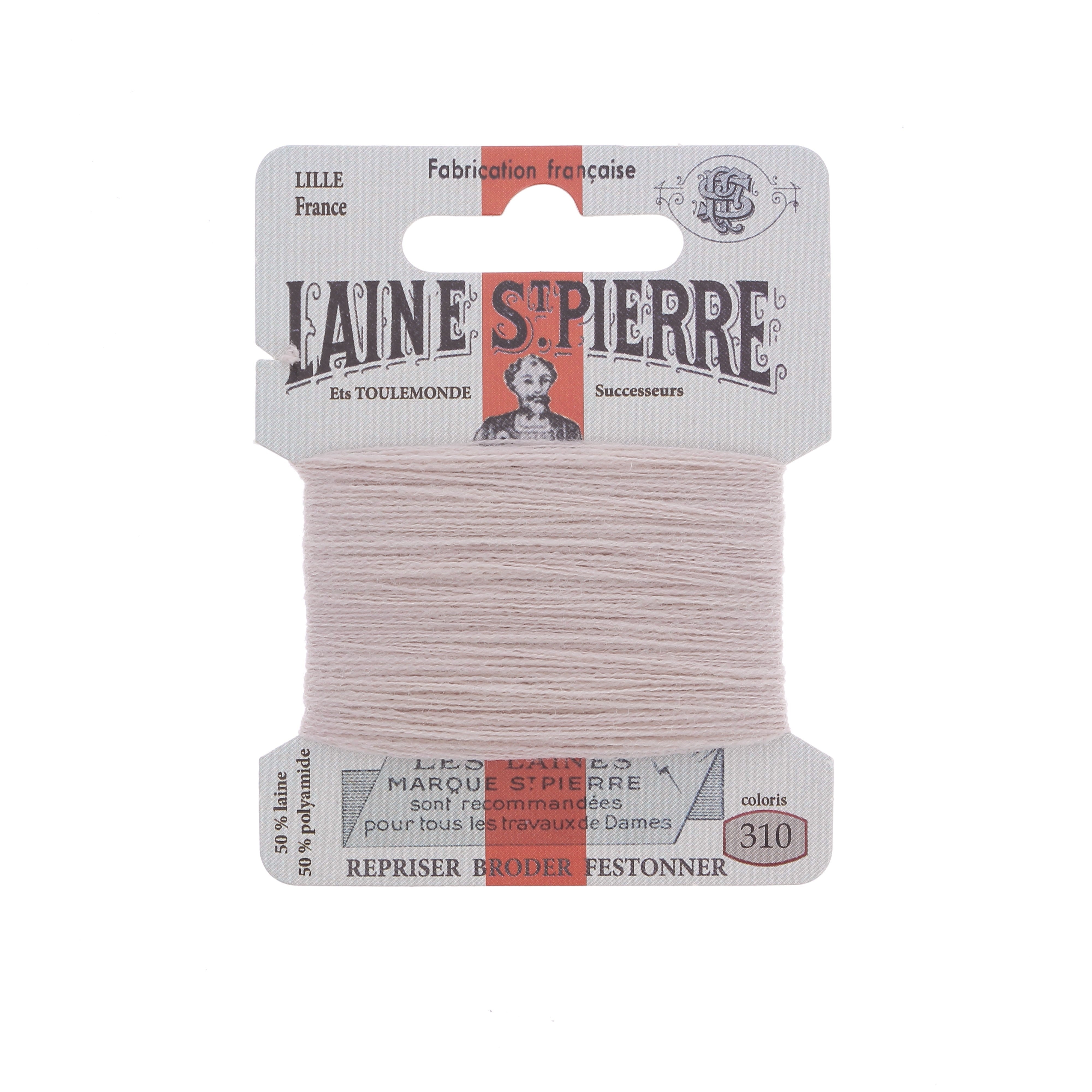 Bohin Fils Fil à broder Laine St Pierre beige normal 310