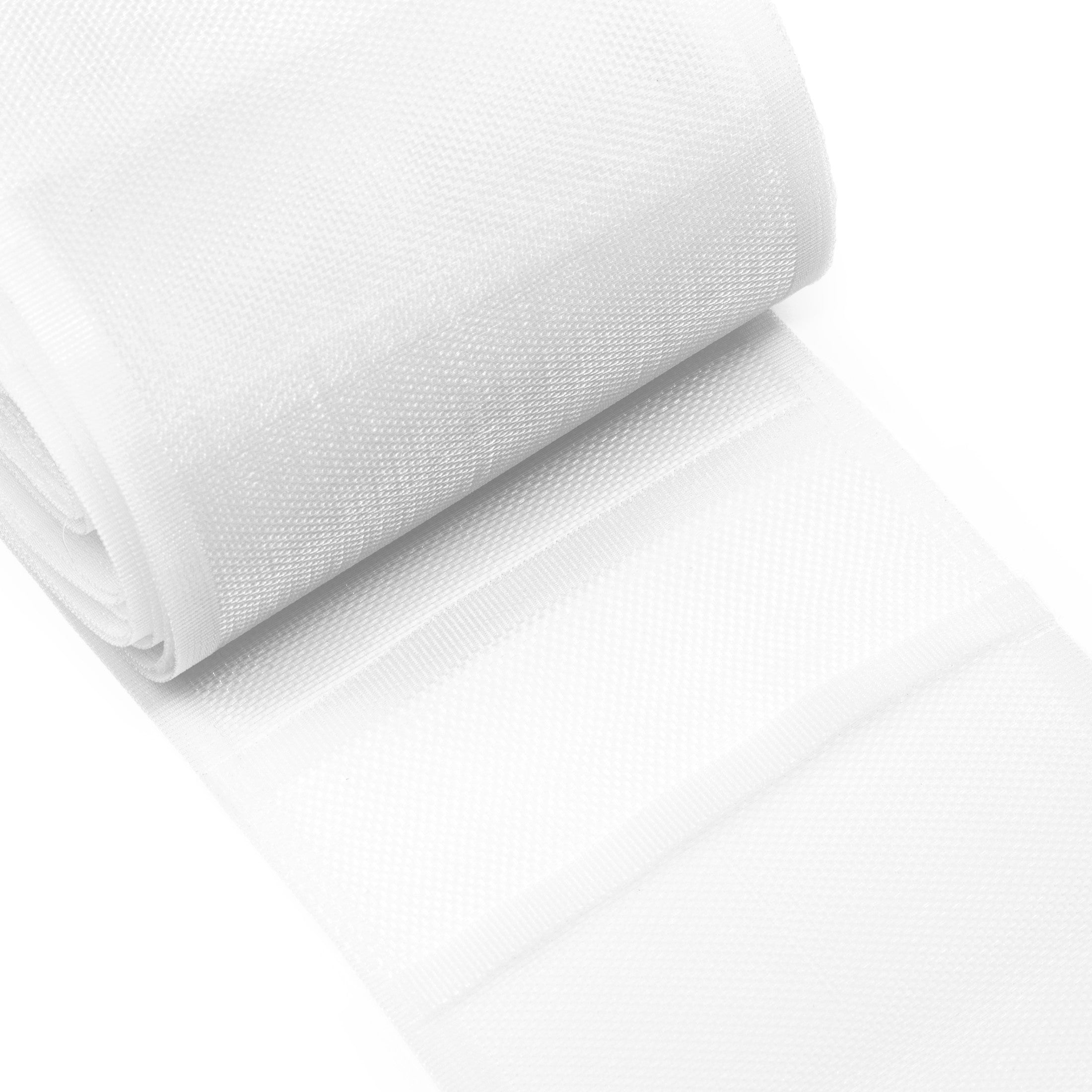 Dritz Ruban à Passants Rideau Blanc 10 cm 5,5 m