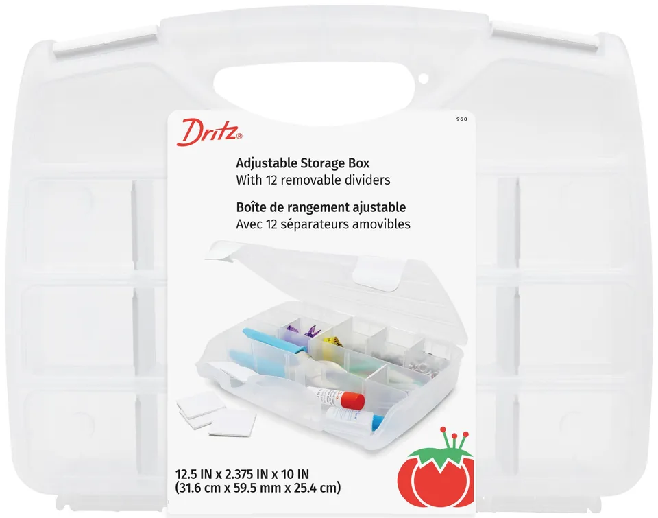 Dritz Storage Boite rangement couture reglable 960