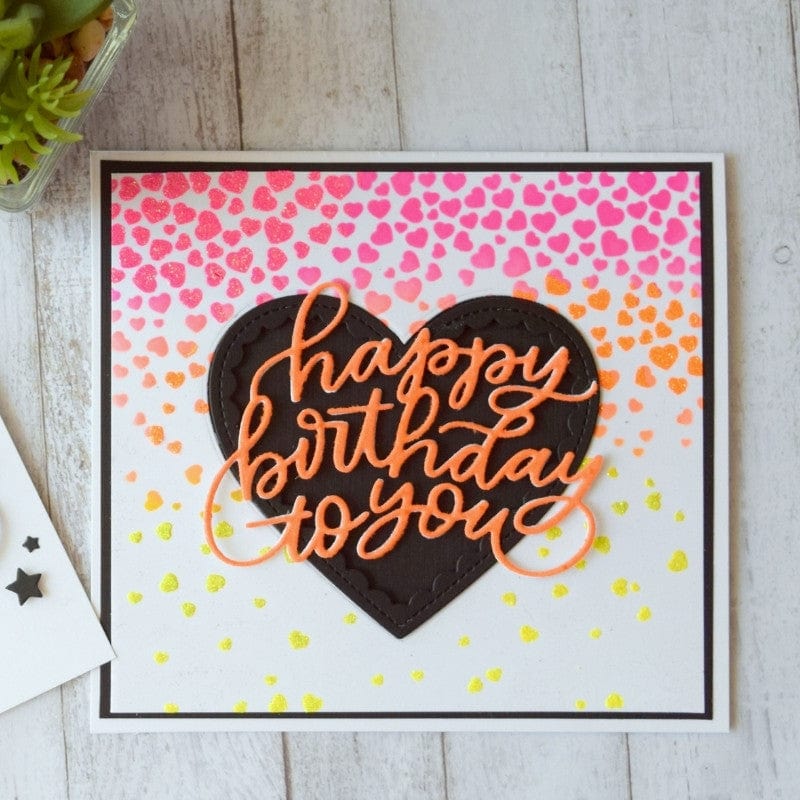 HeatnBond Rina K. Designs Flock feuille velours orange glow néon