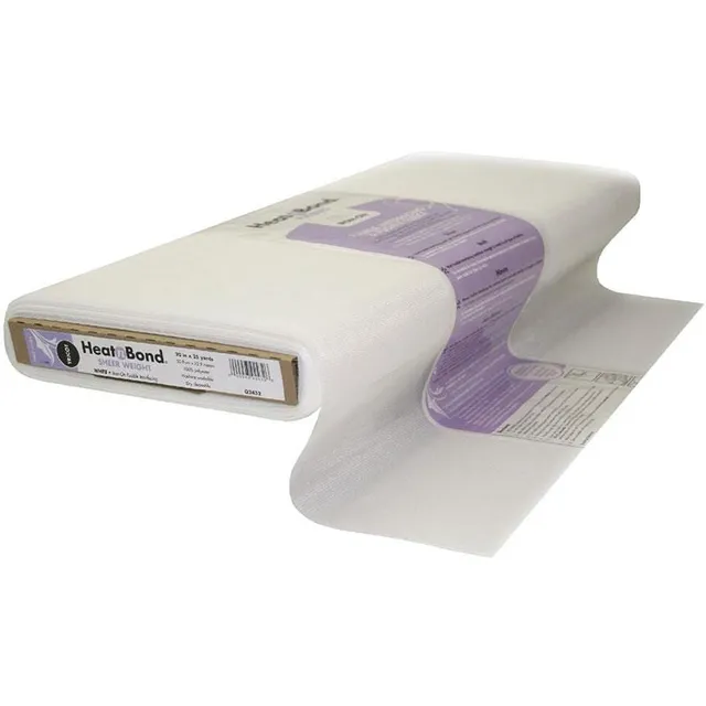 HeatnBond Tricot entoilage thermocollant blanc 20 in fin