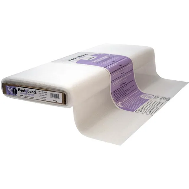 HeatnBond Tricot entoilage thermocollant blanc Medium 2 yards