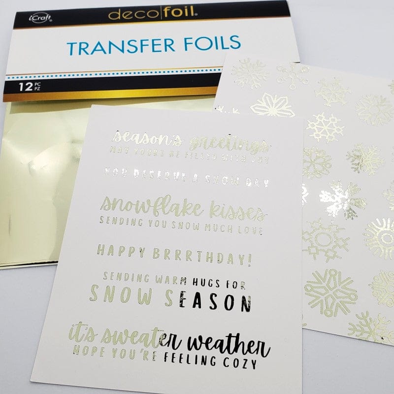 HeatnBond Deco Foil Birch feuille transfert 12 feuilles