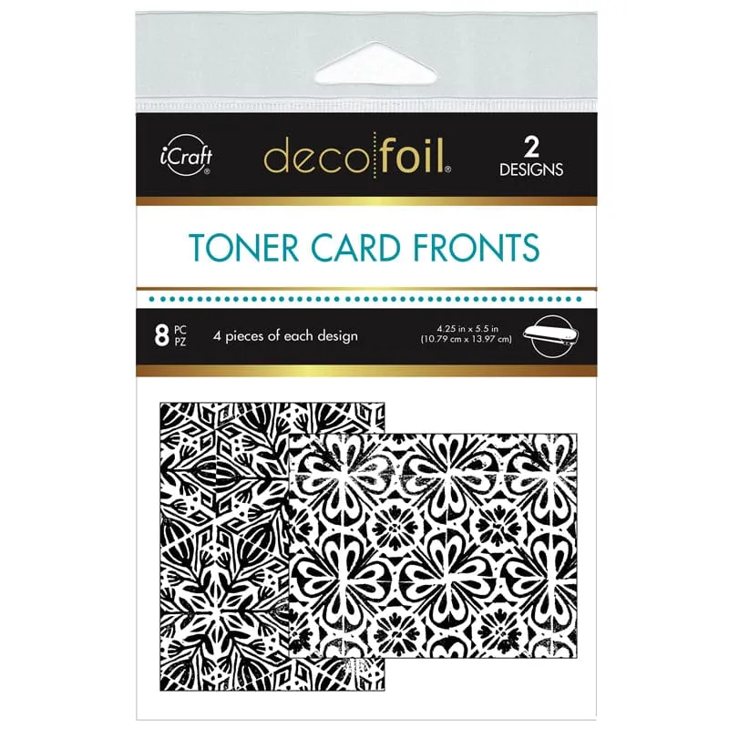 HeatnBond Deco Foil Toner carte A2 Artsy Prints 8 feuilles