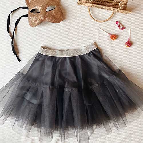 Kitac Jupe en Tulle kit couture facile enfant élastique