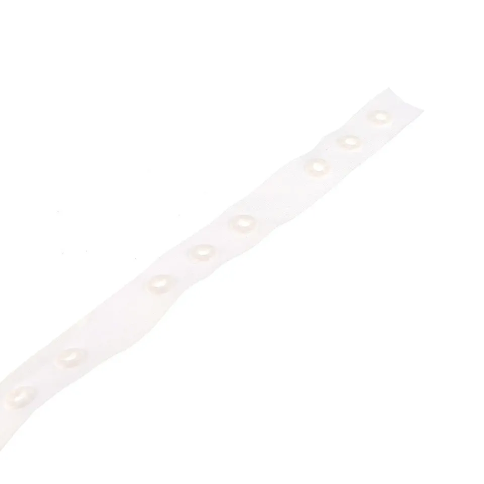 Bohin pression sur bande body ruban blanc 2 bandes 8 mm